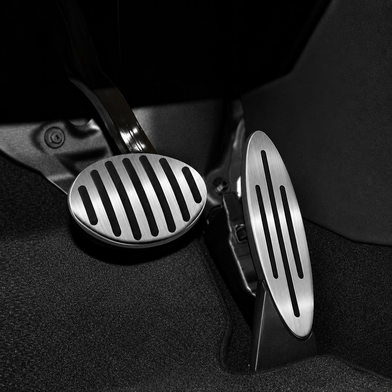 Mini Cooper Pedalset Automatik Edelstahl Sportpedale Pedalkappen R55 R56 R57 R58 R59 R60 R61 F55