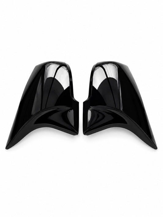 Spiegelkappen für BMW F20 F21 F22 F30 F31 F32 F33 F34 F36 E84 F87 schwarz glanz