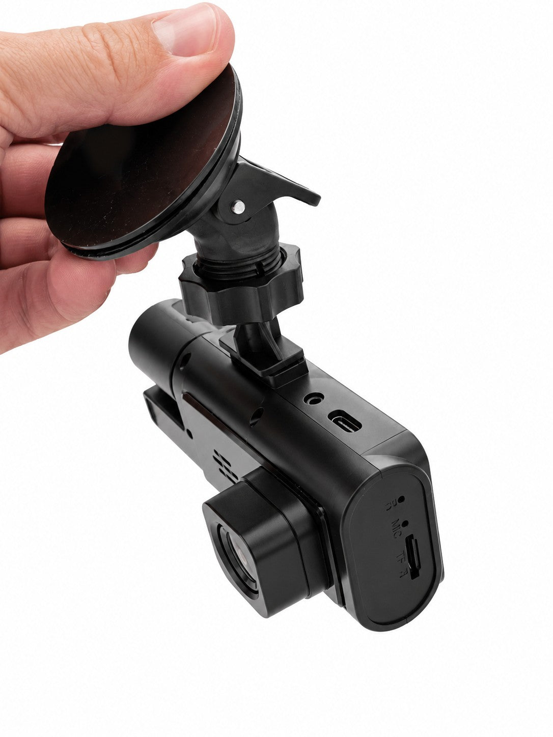 HD Dashcam mit Doppelobjektiv – 1080P Frontkamera & 720P Innenkamera