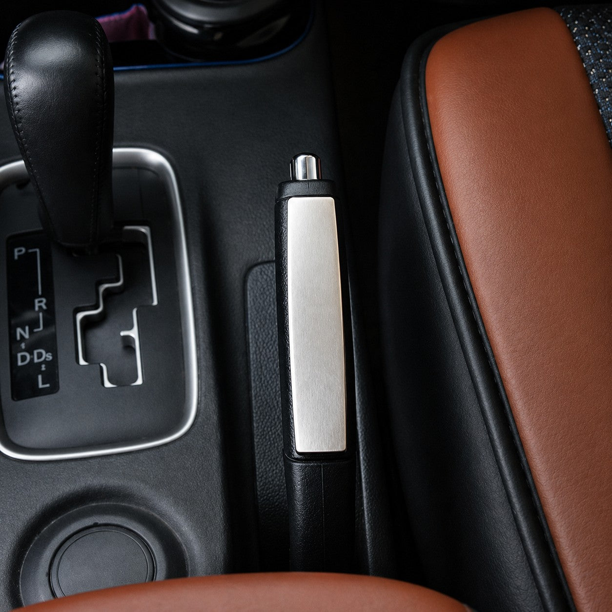 Handbremsenblende für Mitsubishi ASX (2011–2019) Edelstahl Rahmen Abdeckung