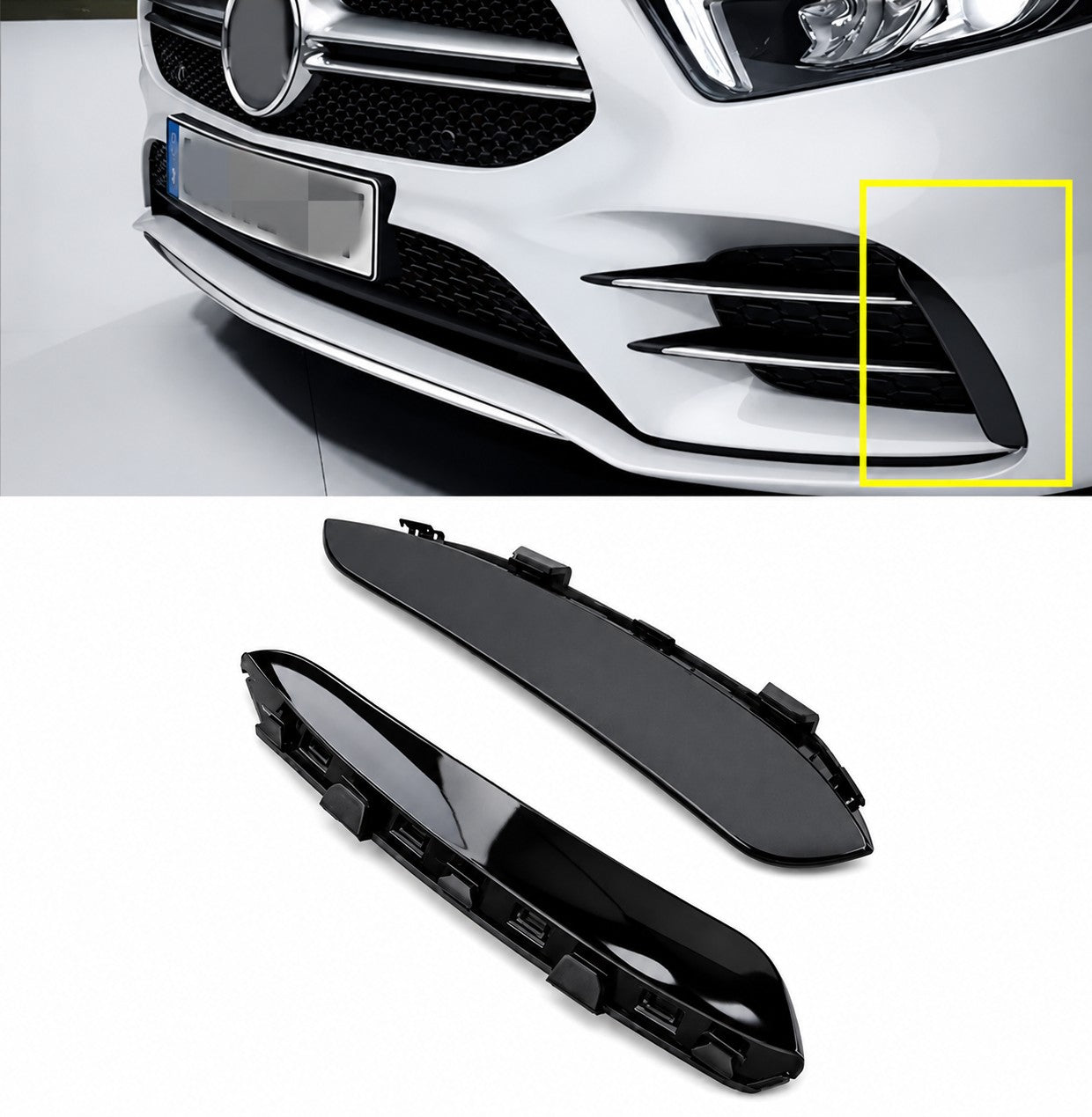 Stoßstangen-Zierleiste für Mercedes-Benz A-Klasse W177 A1778859500 Spoiler