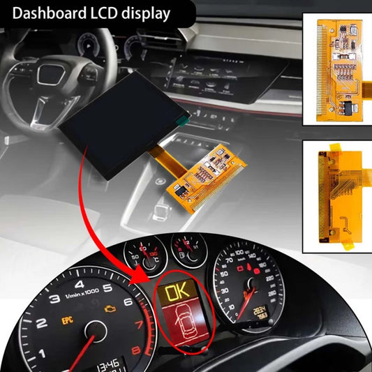 Tacho LCD Display JAEGER für AUDI TT A3 S3 A4 S4 A6 S6 Dashboard
