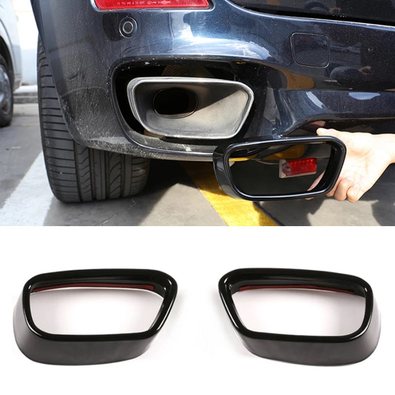 Auspuffblenden für BMW X5 (F15) X6 (F16) Auspuff Rahmen Abdeckung Sportauspuff M